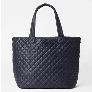 MZ Wallace Black Large Metro Tote Deluxe